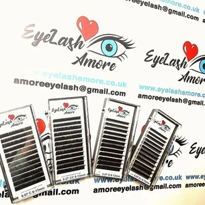 EyeLashAmore 0.07 Volume Eyelash Extensions L Curl Mix Tray - Bild 1 von 1