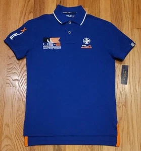 Camisa RLX Ralph Lauren Para Hombre US-6 OffShore Equipo de Vela Ajuste Personalizado Azul Talla XS - Imagen 1 de 11