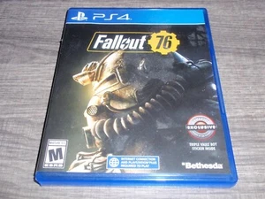 Fallout 76 Spiel für PS4 Sony PlayStation 4 Bluray Disc 2018 Bethesda Softworks - Bild 1 von 4