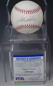 PLACIDO POLANCO AUTOGRAPH SIGNED BASEBALL MLB BALL PHILLIES-CARDINALS PSA-COA - Picture 1 of 4