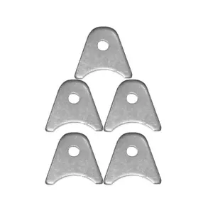 5 Pack AA-439-C Rear Wing Mounting Tab 3/8" Hole 1/8" Steel Fits 1 1/2" Tubing - Bild 1 von 1