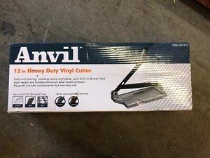Amboss Vinyl Fliesenschneider, 12 Zoll Schwerlast Stahlklinge, Aluminiumdruckgussbasis - Bild 1 von 6
