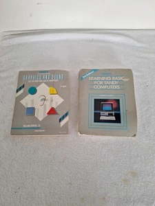 2 Vintage 1987 Tandy Computer Radio Shack gedruckte Bedienungsanleitungen erhalten Sie beide!  - Bild 1 von 9