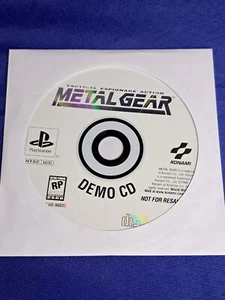 Metal Gear Solid PS1 Tactical Espionage Demo Disk Rare - Tested & Working - Picture 1 of 1