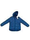 NEW WITH TAGS Tucker Tate Boys Blue/ Hoodie Puffer Jacket Size LARGE 10-12 Winte