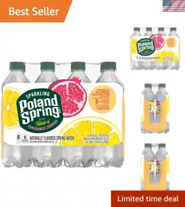 Pack of 8 Sparkling Water with Pomegranate Lemonade - Refreshing & Guilt-Free - Picture 1 of 8