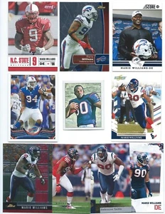 Lot of 30 Mario Williams Cards 2006-2010 Bills Jaguars NC State - Bild 1 von 3