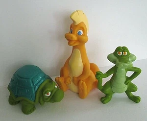 3 Vintage McDonald’s Dink The Dinosaur Toys Ruby Spears Inc 1989 - Bild 1 von 6