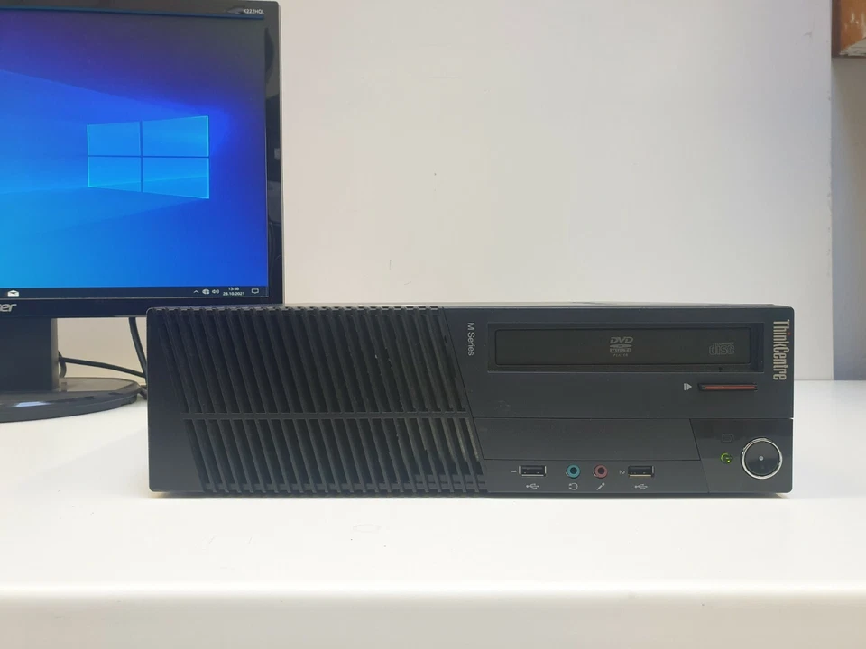 Lenovo ThinkCentre M Series PC i5-2400 3,10GHz 256GB Neu SSD 8GB Windows 10 Büro - Bild 1 von 4