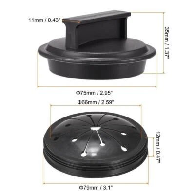 3pcs Garbage Disposal Splash Guard Sink Baffle and 1pcs Sink Stopper - Image 1 of 4