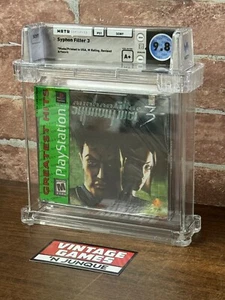 PS1 PlayStation 1 SYPHON FILTER 3 III WATA GRADED 9.8 A+ NEW & Sealed! - Bild 1 von 1