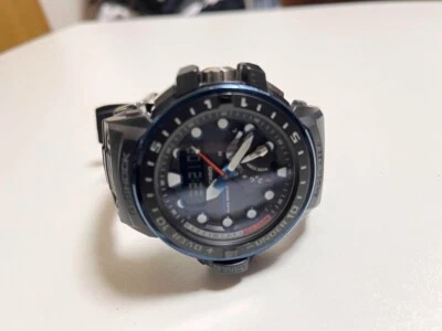 Casio G-Shock Gulfmaster GWN-Q1000A-1AJF black blue Watch for Men from Japan - Image 1 of 4