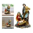 Resin Holy Family Figurine Home Decoration Jesus Statue Sculpture Room Gifts