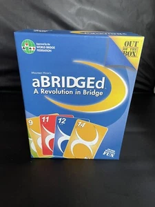 Bridge ABRIDGED CARD BOARD GAME A REVOLUTION IN BRIDGE  NEW, CONTENTS SEALED - Picture 1 of 3