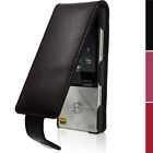 Leather Skin Flip Case Cover for Sony Walkman NWZ-A15 A17 Screen Prot Carabiner