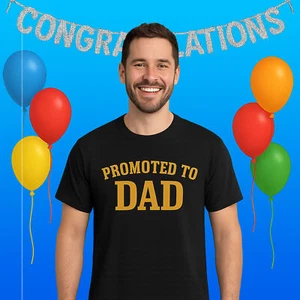 Camisa Promocionada a Papá, Nueva Camisa Papá, Camiseta Papá a Ser, Regalo Día del Padre - Imagen 1 de 15