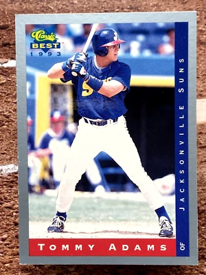 1993 Classic Best Tommy Adams #178 - Image 1 of 2
