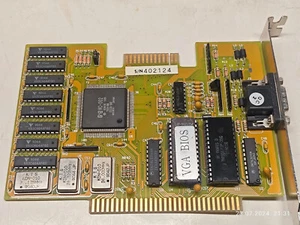 1989 RARE 8-Bit ISA VGA Card Gemini VC-002 256 KB DRAM - Picture 1 of 7