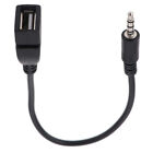 Audio Cable to USB Audio Cable Car Electronics For Play Music Car Audio Cab.O F3