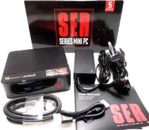 Beelink SER5 Mini PC Win 11 TV Box AMD 6 Core Ryzen 5 5560U Radeon Grafik 16GB - Bild 1 von 20