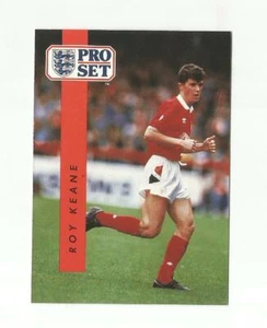 D478 ROY KEANE 1990-91 PRO SET SOCCER #175 ENGLISH LEAGUE  - Picture 1 of 2