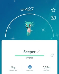 ✨#116 Shiny Seeper Pokémon Go✨ - Bild 1 von 2