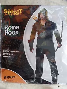 New Robin Hood Prince of Thieves Renaissance XL (44-46) Adult Halloween Costume - Picture 1 of 3