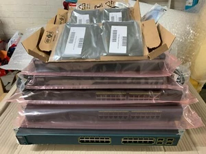 CISCO CCNA CCNP LAB Starter KIT 2x ISR 1841 Router 2x 2960 And 1x 3560 Switch - Afbeelding 1 van 3