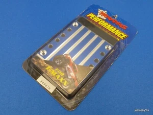 (Traxxas 4947X) T-Maxx / Aluminum Transmission SKid Plate / Blue - Picture 1 of 3