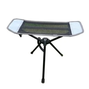 Portable Camping Chair Foot Rest Lightweight Heavy Duty Folding Outdoor Stool - Picture 1 of 6