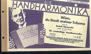 Wien, du Stadt meiner Träume - Lied von Rudolf Sieczynski - Bild 1 von 1