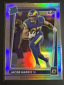 2021 Donruss Optic Jacob Harris Silver Holo Rated Rookie RC #238 - Rams - Picture 1 of 2