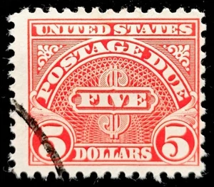 US Scott #J78 5 Dollar Postage Due Stamp - Picture 1 of 2