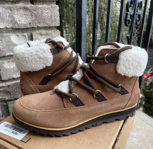SOREL HARLOW LACE COZY US 7 EU 38 Women's Outdoor Booties NEW - Picture 1 of 9