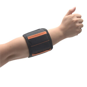 Men Gift Ergonomic Magnetic Wristband Oxford Cloth Strong Magnet DIY Tool Belt