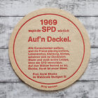 SPD Ehmke 1969 Wahl 1972 CDU Bierdeckel Werbung Reklame Stuttgart Politik alt