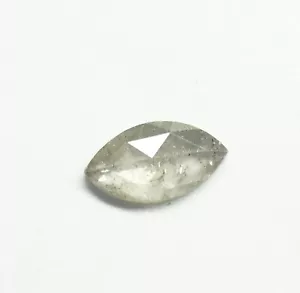 0.41ct Natural Gray Salt & Pepper Marquise Shape Diamond Loose Rose diamond P540 - Bild 1 von 7