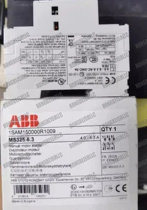 ABB MS325-6.3 MANUAL MOTOR STARTER 1SAM150000R1009 Expedited Shipping - Picture 1 of 6