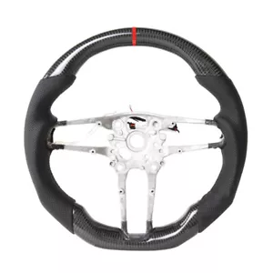 Volante in fibra di carbonio KYOSTAR per Porsche Macan Cayenne Panamera 911 718 - Foto 1 di 7