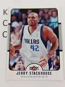2006-07 Fleer NBA #40 Jerry Stackhouse Dallas Mavericks - Picture 1 of 2
