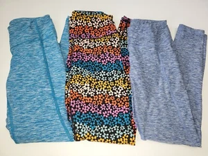 Girls Hanna Andersson Active Leggings Lot size 150/ 12 - Picture 1 of 9