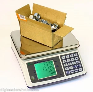 Bench Scale 3lb x 0.0001lb Parts Counting Tree MCT 3 Plus Lab Deli Food Postal - Picture 1 of 4