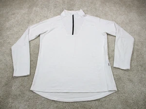 Sudadera State & Liberty Para Hombre Mediana Atlética Blanca Cuarto Cremallera Pullover Golf - Imagen 1 de 14