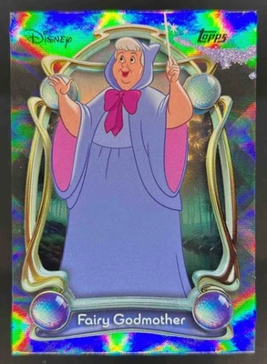 2025 Topps Disney Wonder Fairy Godmother Tier 1 Diamante Foil #15 Cinderella - Image 1 of 2