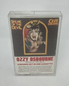 Ozzy Osbourne-Speak Of The Devil Cassette Tape - Picture 1 of 3