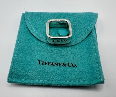 Tiffany & Co. 1837 Square Band Ring With Pouch Size: 5 - Image 1 of 4