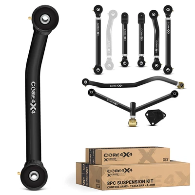 8pc Cruise Series  Control Arm, Track Bar Kit fits Jeep Grand Cherokee WJ 99-04 - Image 1 of 4