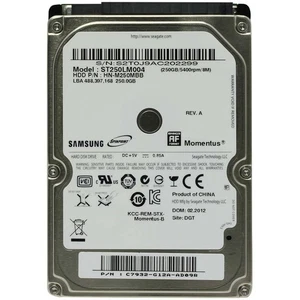 Hard Disk 250GB Seagate SATA 2,5 " Internal ST250LM004 Notebook Laptop PC Disc - Picture 1 of 2