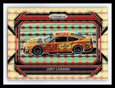 💥 2023 Panini Prizm Racing Reactive Orange Holo # 98 Joey Logano - Image 1 of 2
