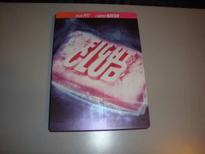 Fight Club DVD Movie Steelbook Case Brad Pitt Edward Norton Drama Thriller - Picture 1 of 7